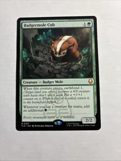 Badgermole Cub - Avatar: The Last Airbender MTG Plus 2 Bonus Rares!!! - Image 1