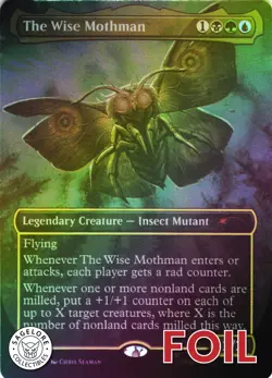 The Wise Mothman - Secret Lair Fallout - 2455 - NM Foil - Image 1