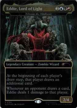 Eddie, Lord of Light - Secret Lair Iron Maiden - 2184 - NM Foil - Image 2