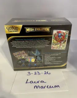 POKEMON TCG MEGA EVOLUTION LUCARIO ETB~NEW FACTORY SEALED~FREE SHIPPING~ - Image 2