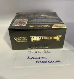 POKEMON TCG MEGA EVOLUTION LUCARIO ETB~NEW FACTORY SEALED~FREE SHIPPING~ - Image 3