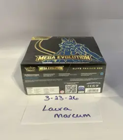 POKEMON TCG MEGA EVOLUTION LUCARIO ETB~NEW FACTORY SEALED~FREE SHIPPING~ - Image 5