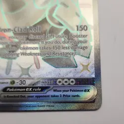 Pokemon Iron Treads ex SVP EN 073 Black Star Promo Full Art Holo 220 HP - Image 4