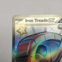 Pokemon Iron Treads ex SVP EN 073 Black Star Promo Full Art Holo 220 HP - Image 5