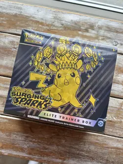 Pokemon TCG Scarlet & Violet Surging Sparks ETB Elite Trainer New - Torn Seal - Image 1