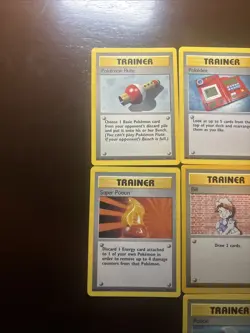 Base Set Pokemon Trainer Lot 86/102 Through 95/102 - Image 2