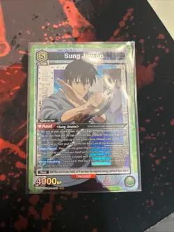 SUNG JINWOO SR UE17BT/SLG-1-048 UNION ARENA SOLO LEVELING PACK FRESH - Image 1