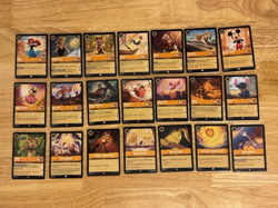 Disney Lorcana The First Chapter Common/Uncommon Play Set 504 Cards - Image 2