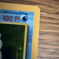 Pokemon Base Set Blastoise Holo Rare Card 2/102 Vintage Spanish - OK Condition - Image 3