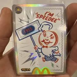 Mcdonalds 2026 Card 16/24 Legendary Unredeemed I'm Speedee Tcg - Image 2