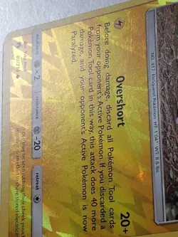 REVERSE HOLO Pachirisu 80/214 VLP - Yuka Morii Clay Lost Thunder Pokemon Card - Image 2