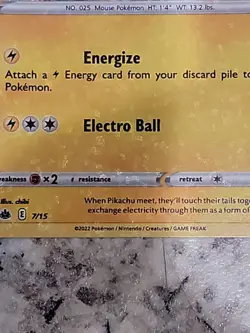 🔥🔥🔥 2022 McDonalds Pikachu Holo Foil Pokemon Card 7/15 Pack Fresh🔥🔥🔥🔥 - Image 4
