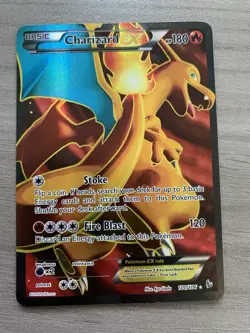 Charizard EX 100/106 XY Flashfire Full Art Ultra Rare Holo Pokemon Card TCG - Image 2