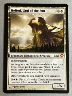 MTG / Heliod, God of the Sun / THS / #17 / Regular / Mythic / NM - Image 1