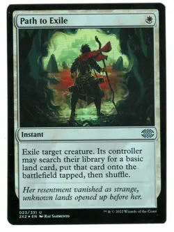 MTG Path to Exile Foil Double Masters 2022 Magic The Gathering TCG - Image 1