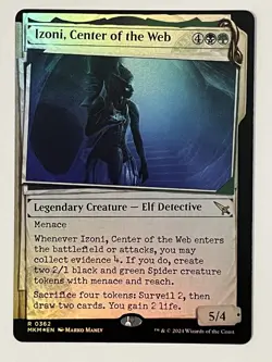Izoni, Center of the Web (Showcase) Murders at Karlov Manor Foil MTG NM - Image 1
