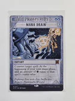 Mana Drain Outlaws of Thunder Junction: Breaking News Regular - Image 1