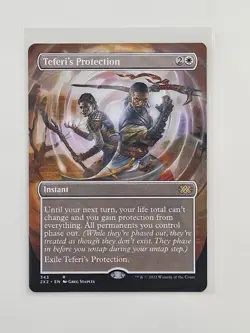 Teferi's Protection (Borderless) Double Masters 2022 Regular - Image 1