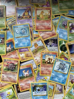 Vintage Pokemon Cards Bundle x 100 including base set 1999 WOTC - Image 3