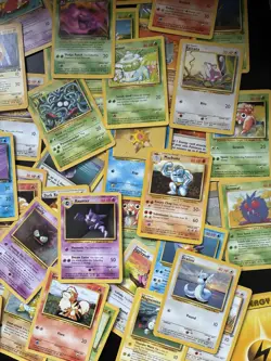 Vintage Pokemon Cards Bundle x 100 including base set 1999 WOTC - Image 5