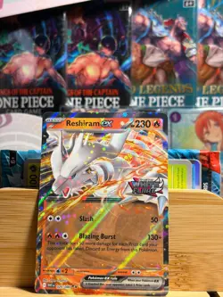 RESHIRAM EX (WHITE FLARE STAMPED) 020/086 Promo Holofoil Pokemon TCG Near Mint - Image 1