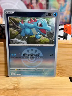 TOTODILE 041/217 ME: Ascended Heroes Special Reverse Holo Pokemon TCG Near Mint - Image 1