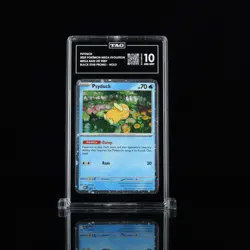 POKEMON - #007 PSYDUCK - MEGA EVOLUTION Promo -TAG 10 Score 974! Top 3! Swirl - Image 2
