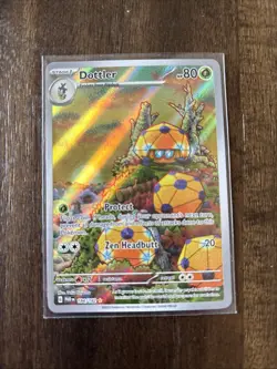 Dottler 184/182 SV04: Paradox Rift Holo Pokemon TCG - Image 1