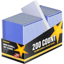 Trading Card Sleeves Hard & Soft Protection Card Holders MTG PKM YuGiOh New - Image 2