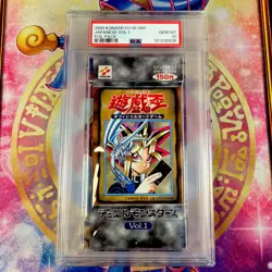 Yu-gi-oh Yu-Gi-Oh Volume 1 Vol.1 1999 Original Factory Sealed Pack PSA 10 - Image 1