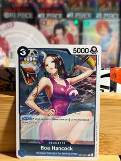 BOA HANCOCK OP13-051 Carrying On His Will Rare Foil One Piece TCG Near Mint - Image 1
