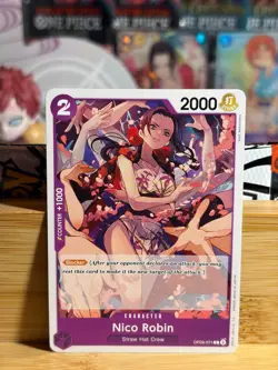 NICO ROBIN OP09-071 Emperors in the New World Common One Piece TCG NM - Image 1