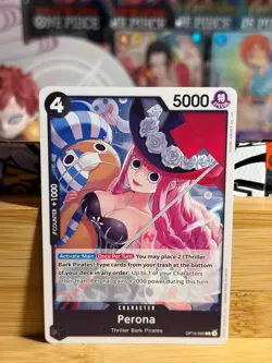 PERONA OP10-092 Royal Blood Common One Piece TCG Near Mint - Image 1