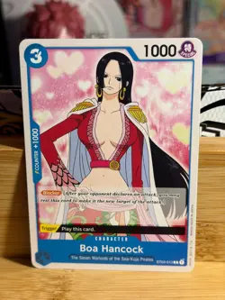 BOA HANCOCK ST03-013 Deck 3:The Seven Warlords of The Sea One Piece TCG NM - Image 1