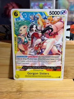 GORGON SISTERS OP14-105 The Azure Sea's Seven Uncommon One Piece TCG Near Mint - Image 1