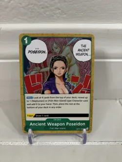 [2] One Piece Ancient Weapon Poseidon (OP11-037) A Fist of Divine Speed - Image 1