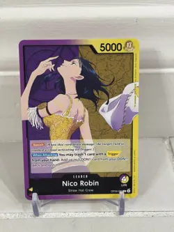 One Piece TCG Nico Robin OP09-062 Emperors in the New World Leader! - Image 1