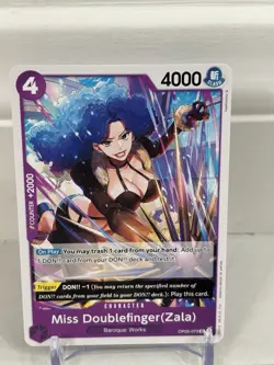 [2] Miss Doublefinger(Zala) (Reprint) OP05-073 - One Piece Premium Booster ENG - Image 1