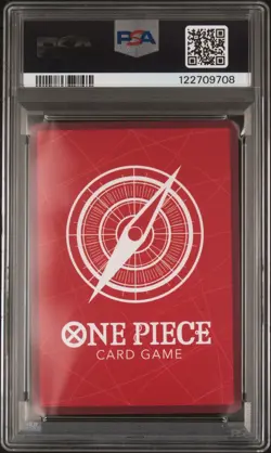 2025 ONE PIECE PROMOS DODGERS X ONE PIECE NIGHT #010 MONKEY D. LUFFY PSA 10 - Image 2