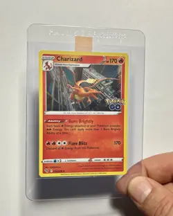 Charizard 010/078 (NM) Holo Rare Sword & Shield: Pokemon GO 2022 Pokemon Card - Image 3