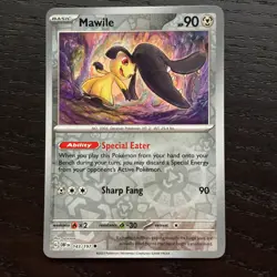 Mawile 143/197 Pokemon Obsidian Flames SV03 Reverse Holo Uncommon Card NM - Image 1