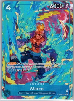 Marco (Alt Art) PRB02-008 English PRB02 - One Piece Card - NM - Image 1