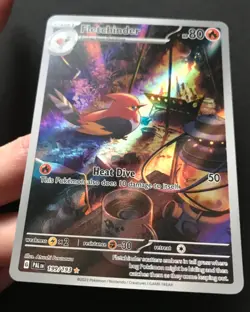 Fletchinder 199/193 Paldea Evolved ILLUSTRATION RARE HOLO Pokemon Card Near Mint - Image 4