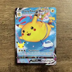 Flying Pikachu VMAX 007/025 Celebrations Pokemon Card - Image 1