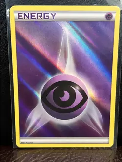 Pokemon Card Promo - PSYCHIC ENERGY (2013)(REVERSE holo-foil) - NM/Mint - Image 1
