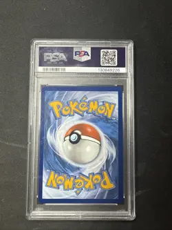 Pokemon Alakazam EX TCG Scarlet & Violet Card 201/165 PSA9 - Image 2