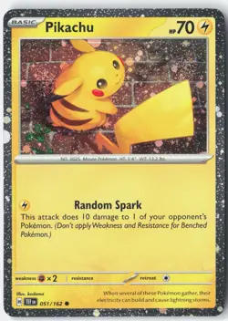 Pikachu - (Cosmo Holo) Holo Promo Miscellaneous Cards & Products 051/162 NM - Image 1