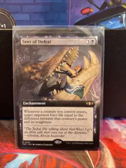 Jaws of Defeat (Extended Art) Commander: Tarkir: Dragonstorm Regular - Image 1