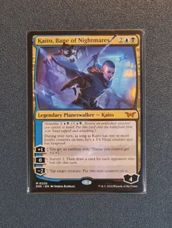 MTG Kaito, Bane of Nightmare - Duskmourn: House of Horror - DSK - NM+ Condition - Image 1