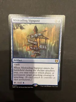 Misleading Signpost Commander: Wilds of Eldraine Regular - Image 1